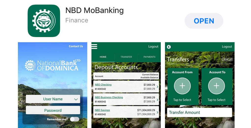 Open letter to National Bank of Dominica: Recommendations on ways to improve the MoBanking experience