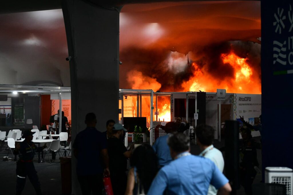 Jamaican delegates resume talks at COP30 following fire scare