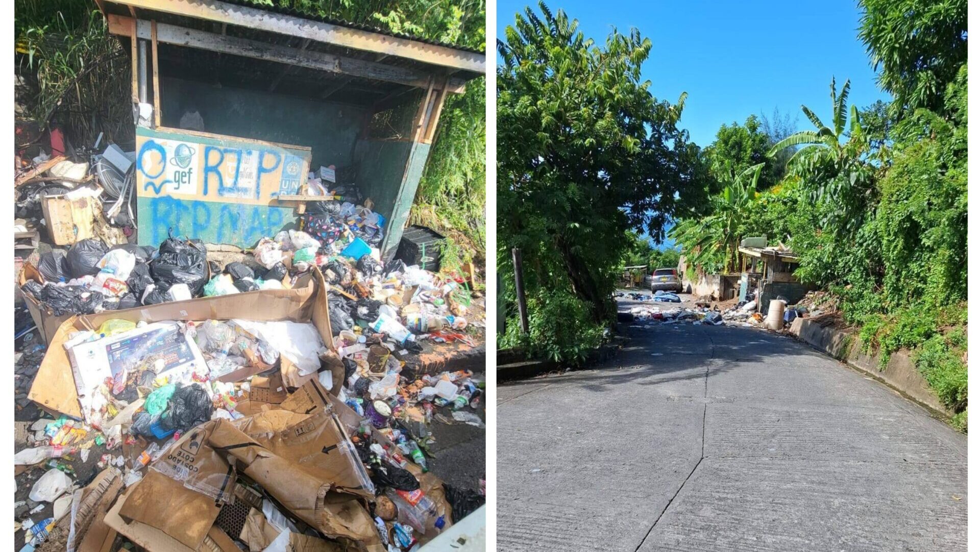 Waste management authorities admonish misuse of trash cubicle in Fond Cole: ‘Your waste is your responsibility’