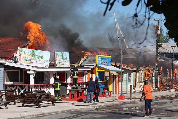 Goldie’s destroyed as massive fire sweeps Fish Fry