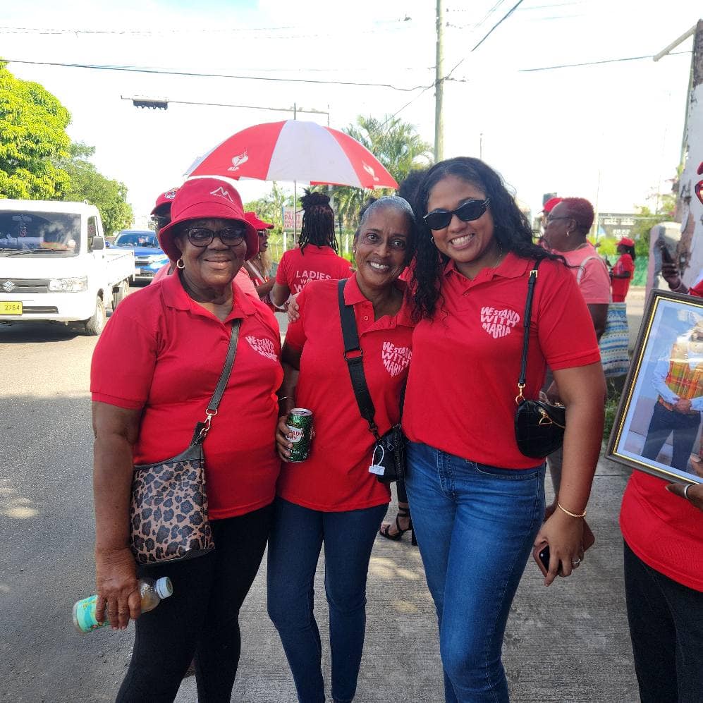 “Standing with Maria”  Supporters Rally Behind their MP