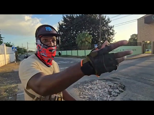 WATCH: Taxi operators patch potholes on Red Hills Road