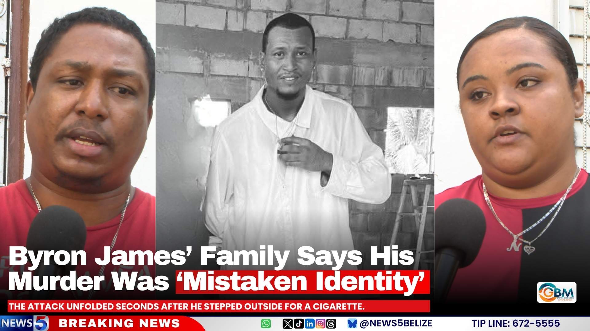 Byron James’ Family Says His Murder Was ‘Mistaken Identity’