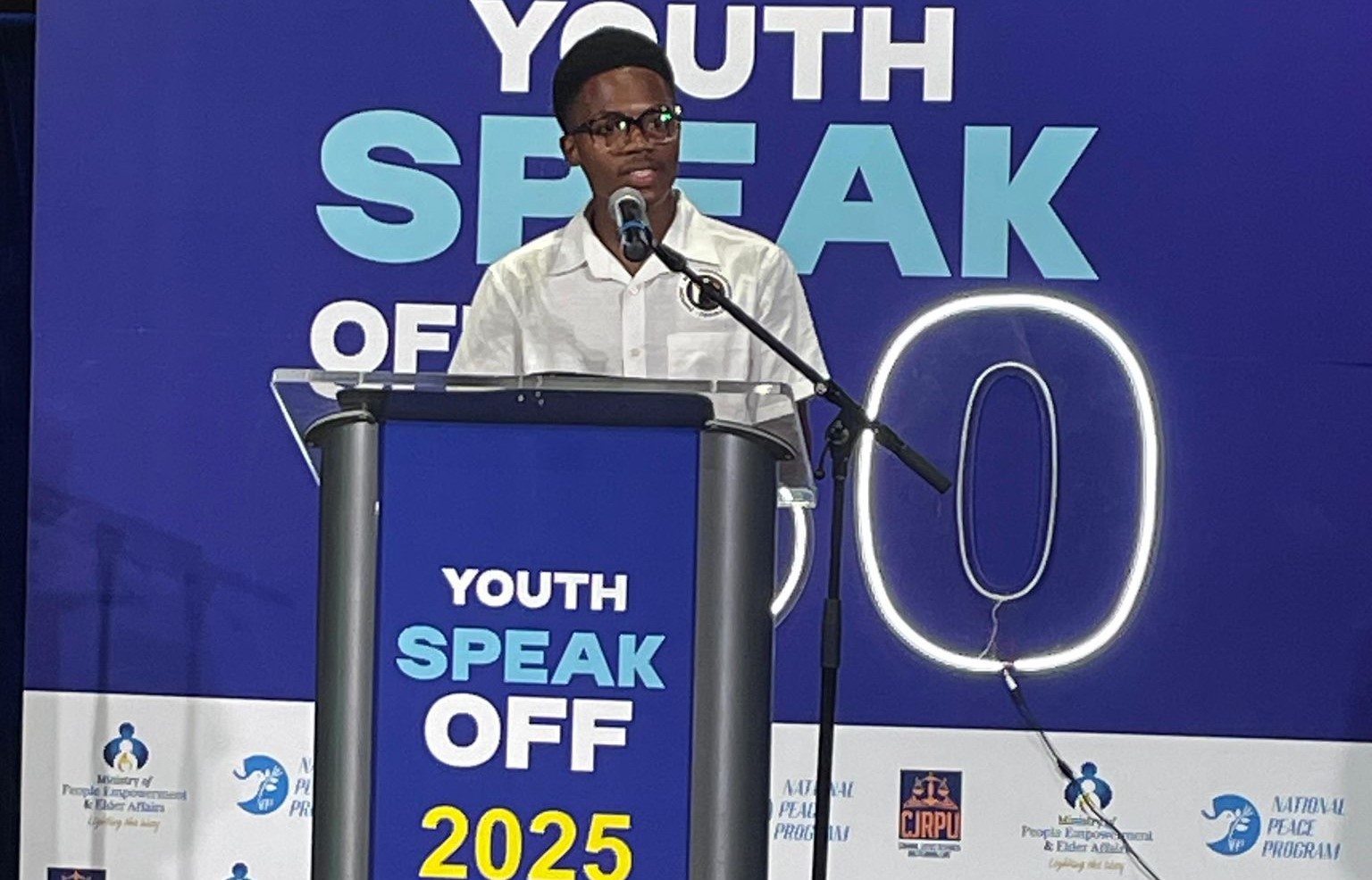 Youth voices rise against crime at speak-off finals