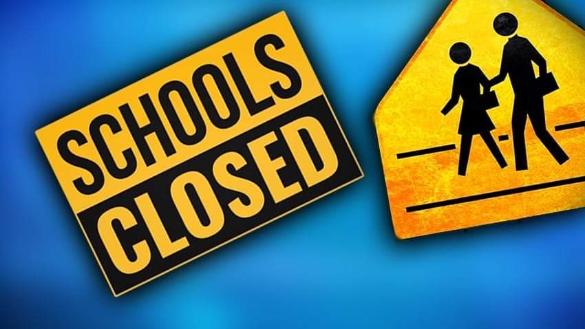 All schools to close at 1 p.m.