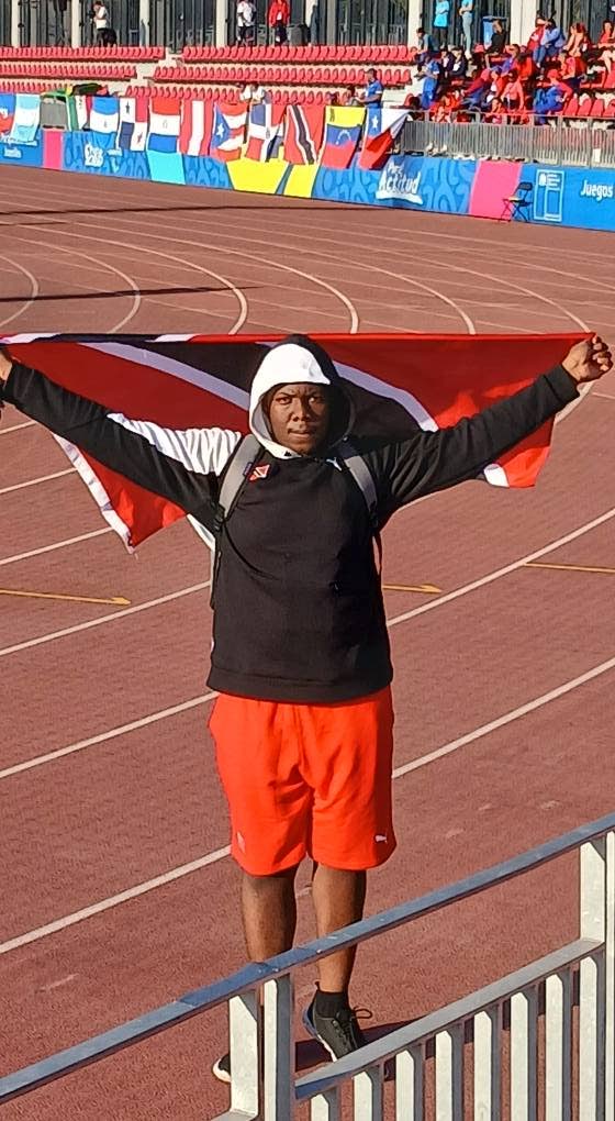 Jevonte David wins Parapan Games shot put F42 gold