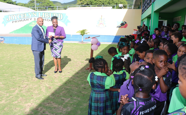 Three Schools in Gingerland Benefit from Annual Donations by Area Representative Hon. Eric Evelyn
