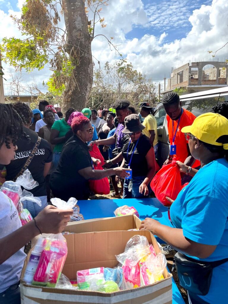 Hands in Unison donates over 250 care packages to hurricane-hit Trelawny communities