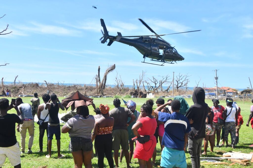 Helicopters bring supplies, hope to Westmoreland residents