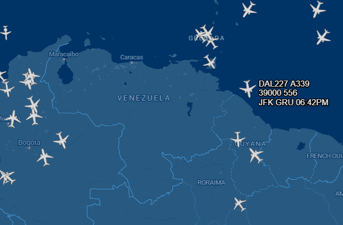 Guyana’s airspace open despite neighbouring Venezuela’s closure