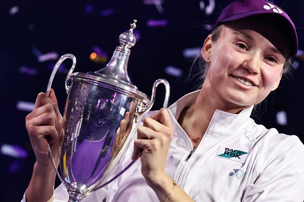 Rybakina outguns world No1 Sabalenka to win WTA Finals