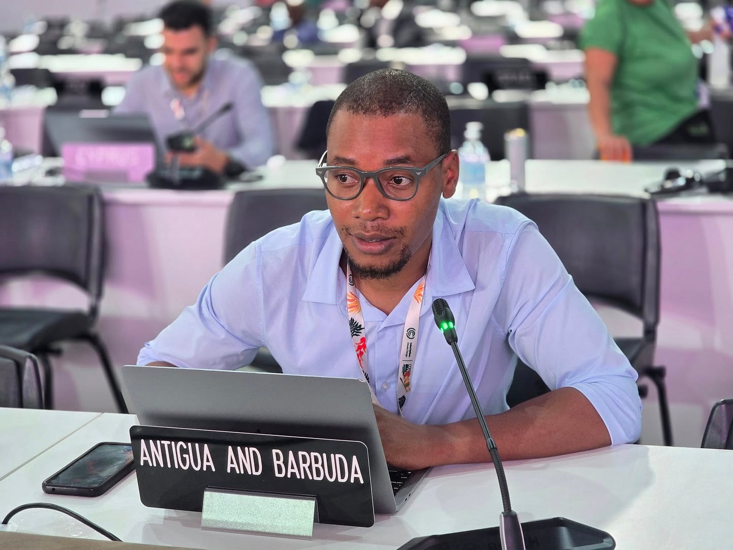 Arry Simon Delivers Closing Statement at Research and Systematic Observation Negotiations