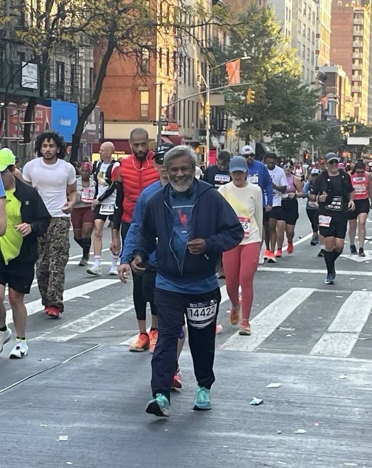 80-year-old Trinidadian runs 40th New York City Marathon