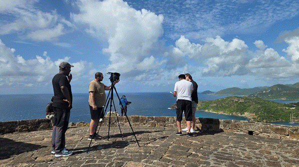 Canadian TV production team films docuseries in Antigua and Barbuda