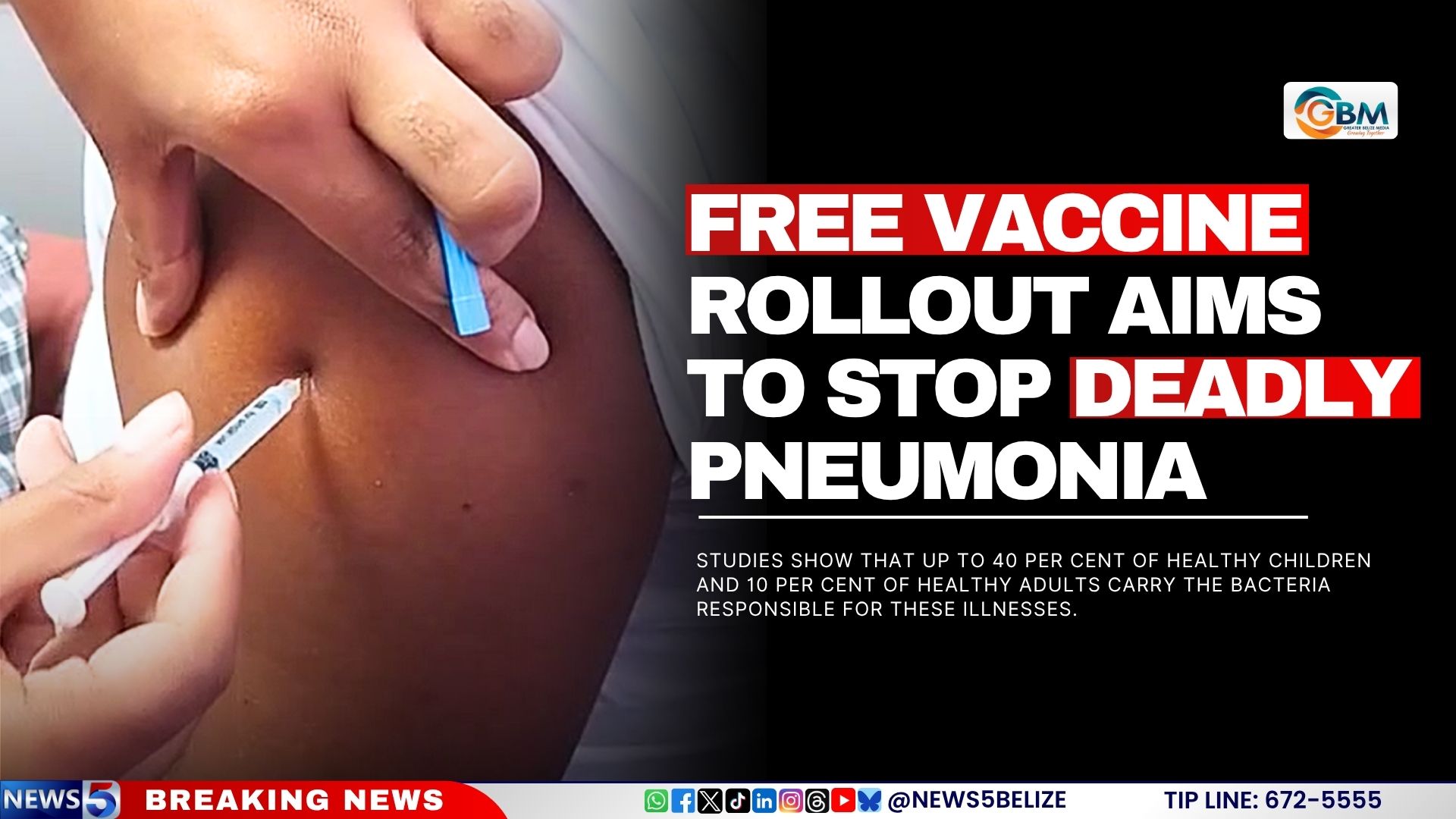 Free Vaccine Rollout Aims to Stop Deadly Pneumonia