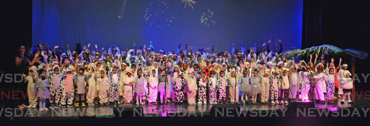 Students celebrate birth of Jesus Christ in song