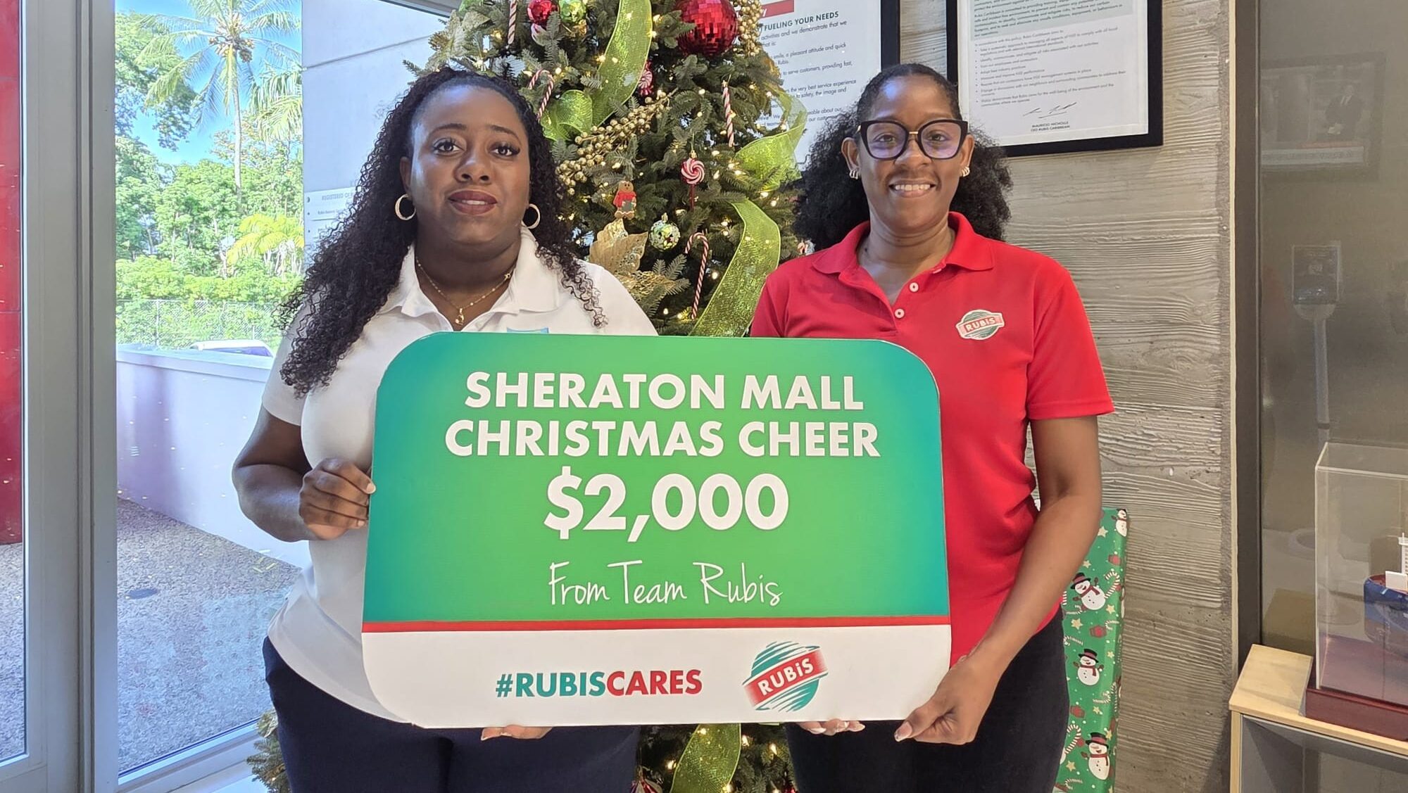 Children enjoy Sheraton Mall Christmas cheer with support from RUBIS