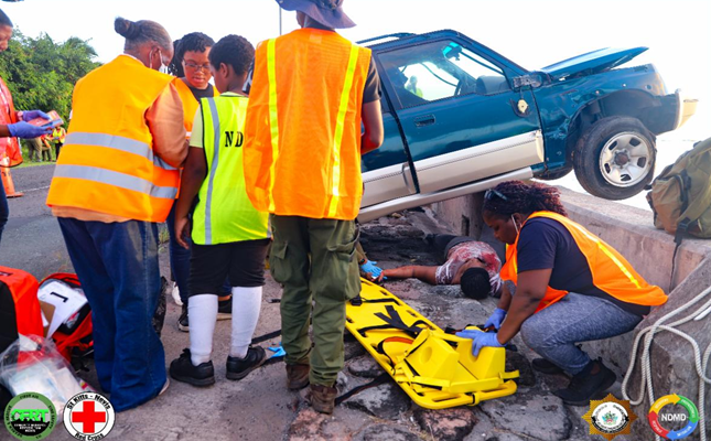 NDMD Conducts Island-wide Simulation Exercise to Strengthen Community Emergency Preparedness across Nevis
