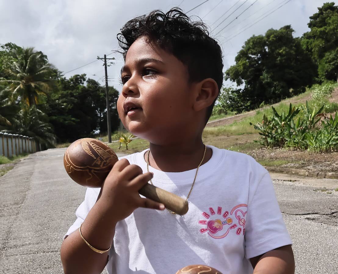 Budding parang star, Beltino Ramdeen