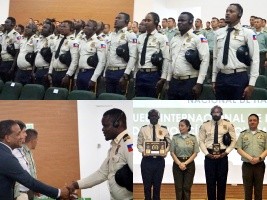 Colombia : Specialized training concludes for 23 Haitian police officers