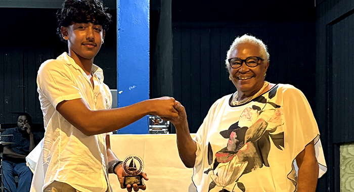 Marks-Dasent is Young Sailor of the Year for 2nd time