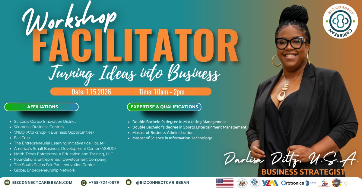 BizConnect Caribbean hosts workshop on turning ideas into business