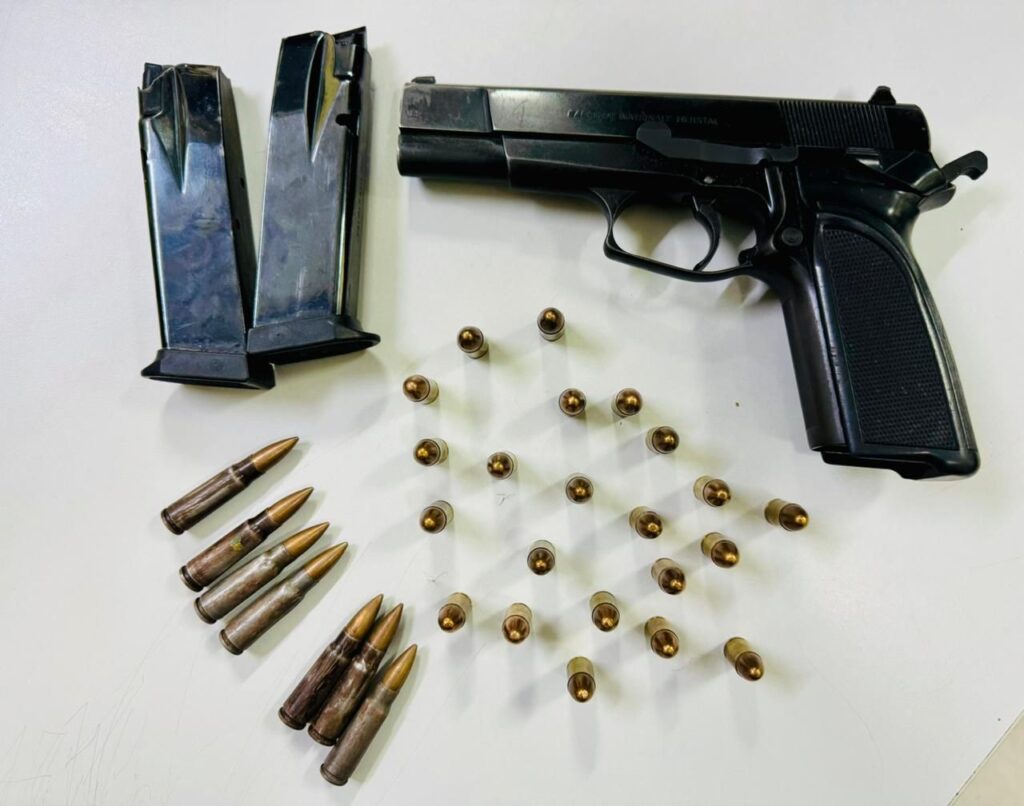 Police seize ammo on Dyke Road, Portmore