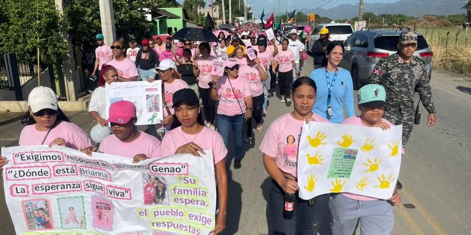 Peaceful march in Navarrete calls for answers on missing children cases