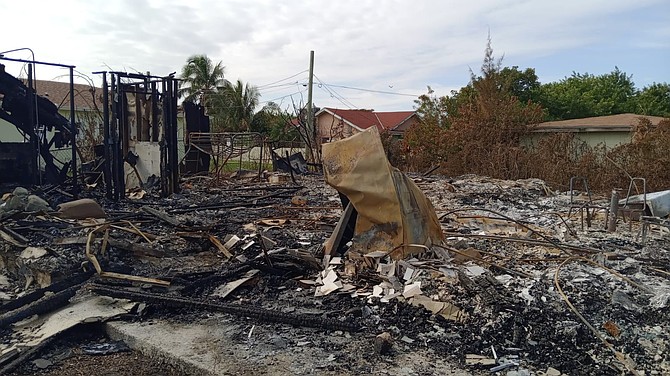 Police probe suspicious fires in west Grand Bahama