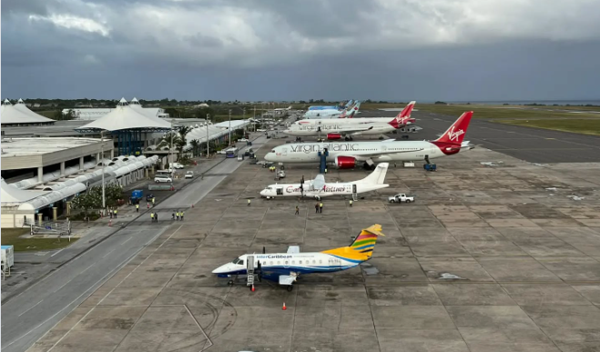 Grantley Adams International Airport remains open