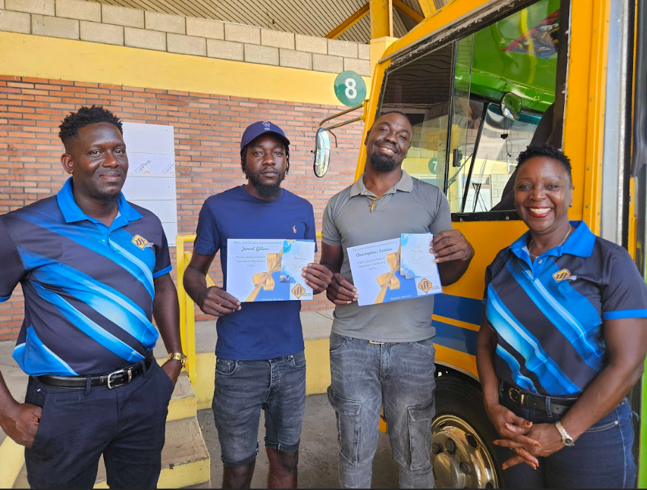 PSV pair honoured for rushing sick passenger to clinic