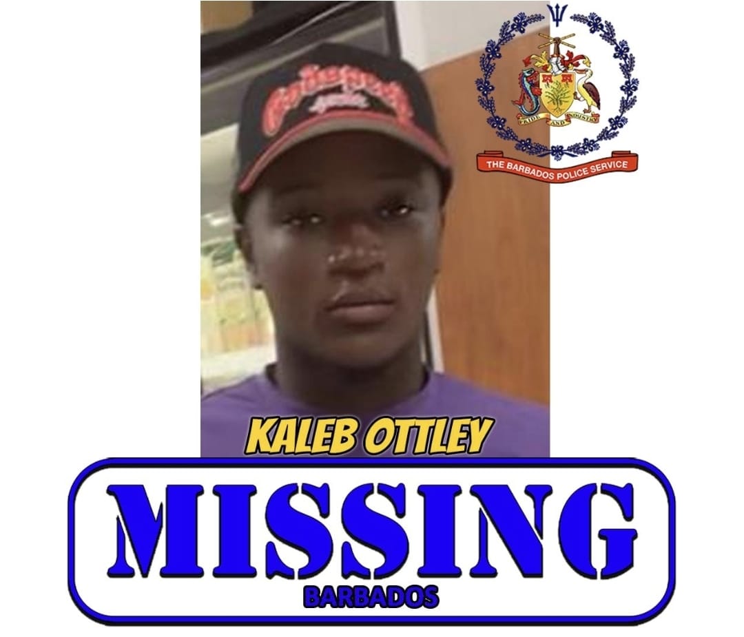 18-year-old Kaleb Ottley missing