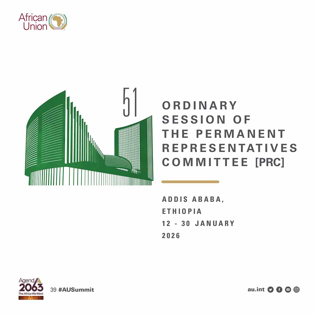 The AU Committee of Permanent Representatives will meet in Ethiopia