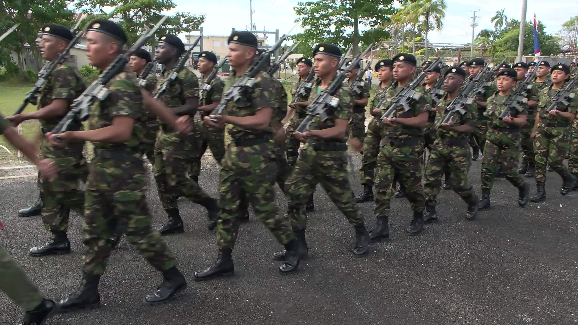 Passing Out Parade Marks Arrival of 150 New Soldiers