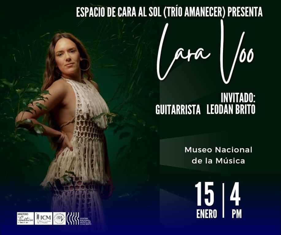 Argentine-Brazilian singer Lara Voo to give recital in Cuba