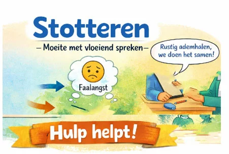 Zorg voor kinderen die stotteren wordt versterkt