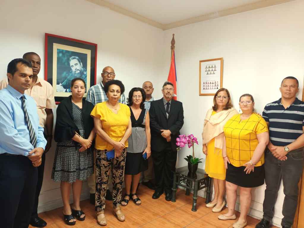 Cuban state mission in Chile honors combatants killed in Venezuela