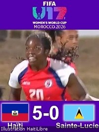 U-17 World Cup 2026 Qualifier : Haiti humiliates Saint Lucia [5-0] (video)