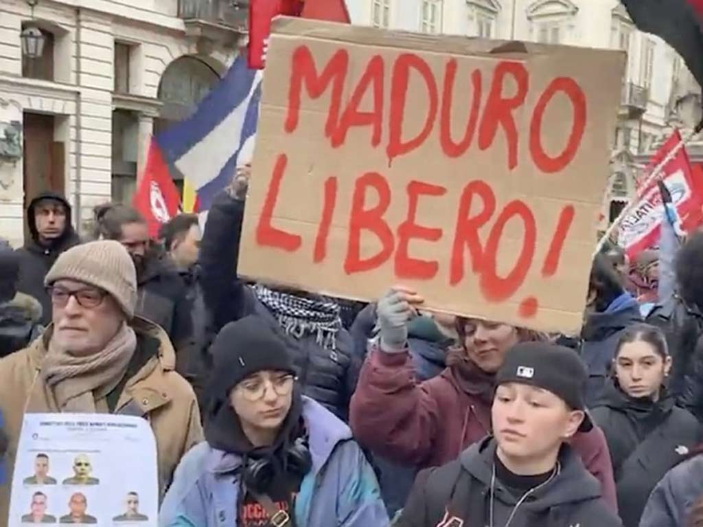 Italy: Growing rejection of US sttack and threats on Venezuela