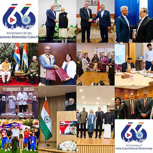 India and Cuba mark 66 years of respect and collaboration