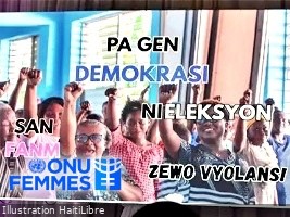 Politic : Haiti moves towards elections while Women’s participation remains limited