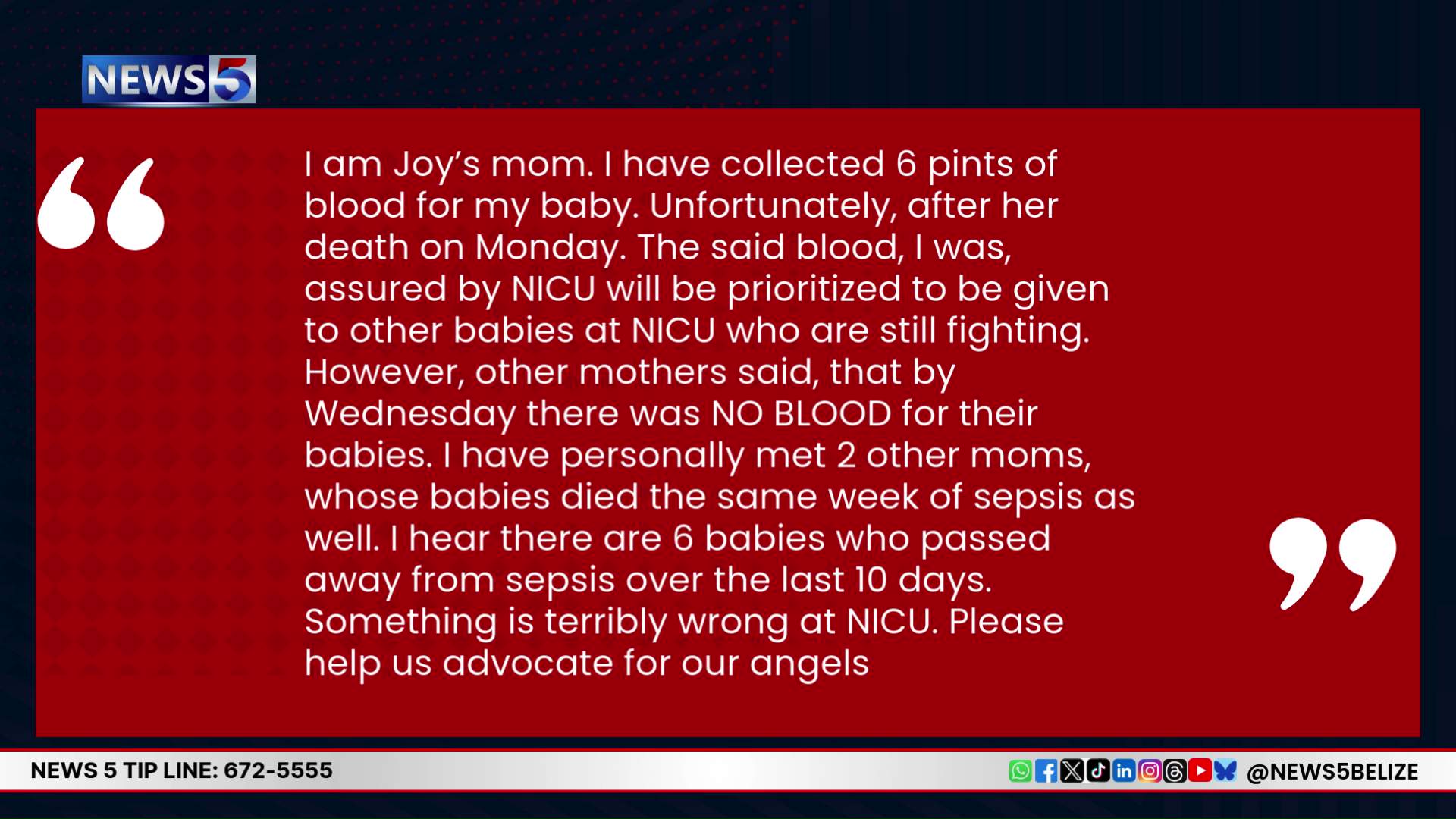 NICU Concerns Grow Despite Ministry’s Blood‑Supply Assurances
