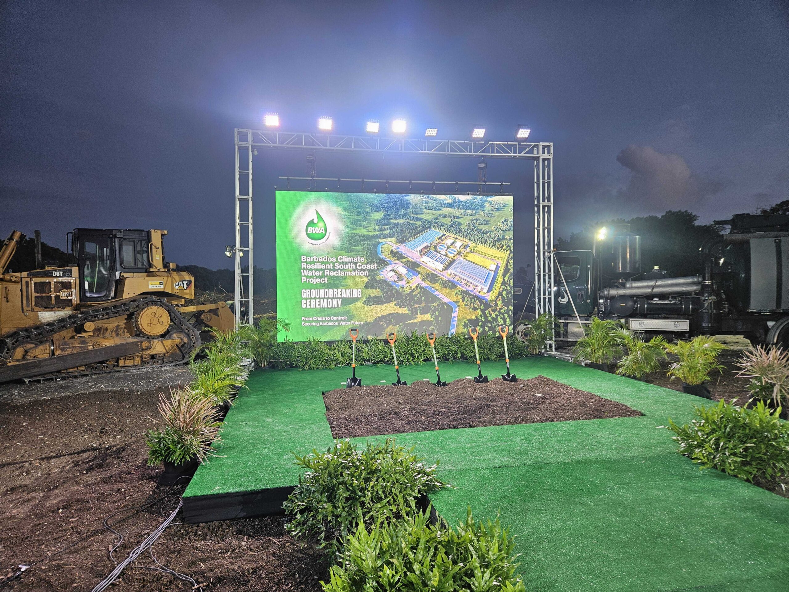 New wastewater plant in five-year plan to turn sewage into irrigation