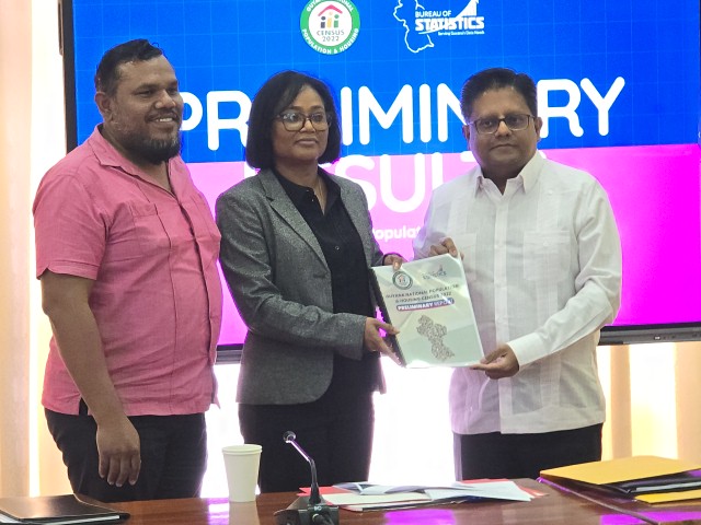 Guyana’s population almost 1 million- prelim census report