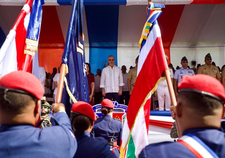President Abinader leads parade commemorating 213th anniversary of Juan Pablo Duarte