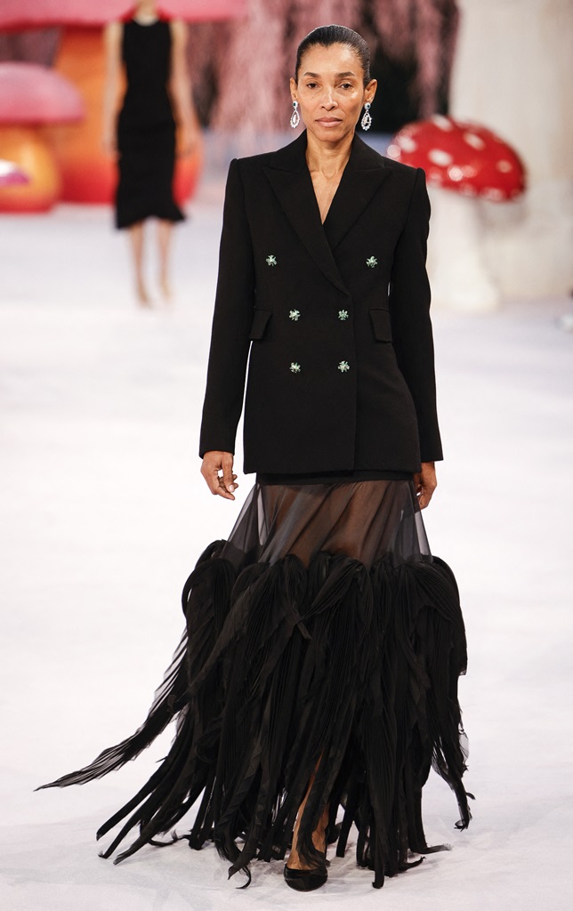 Romae Gordon walks Chanel runway in Paris