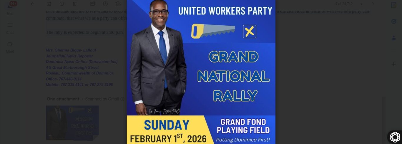 UWP set to explain ’10-Pillar Plan’ to public at rally on Sunday