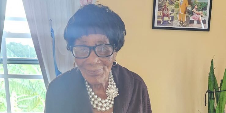 Mrs Elaine LeBlanc of Penville is 101 today!