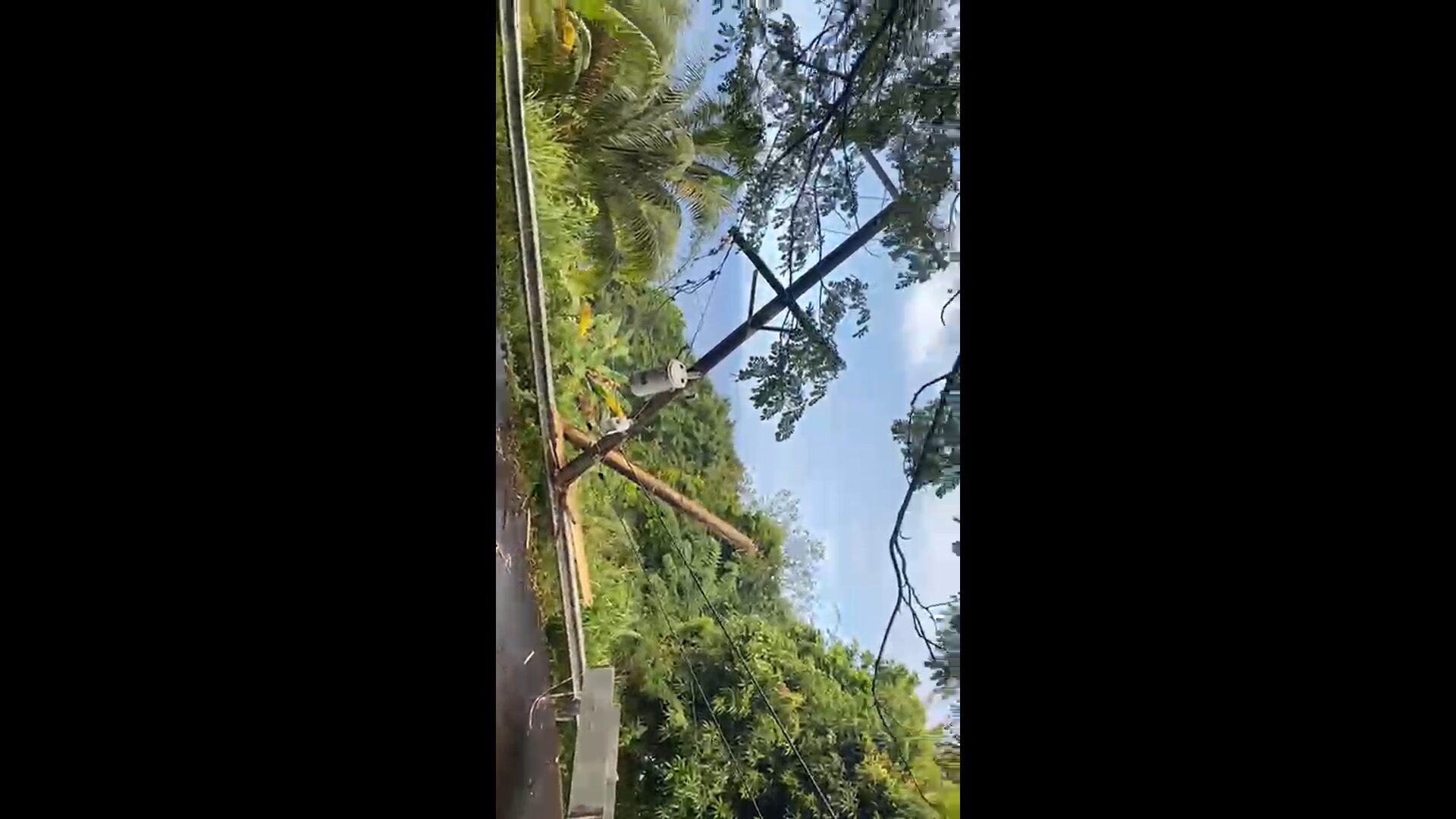 VIDEO: Accident in Roger affects power across the island