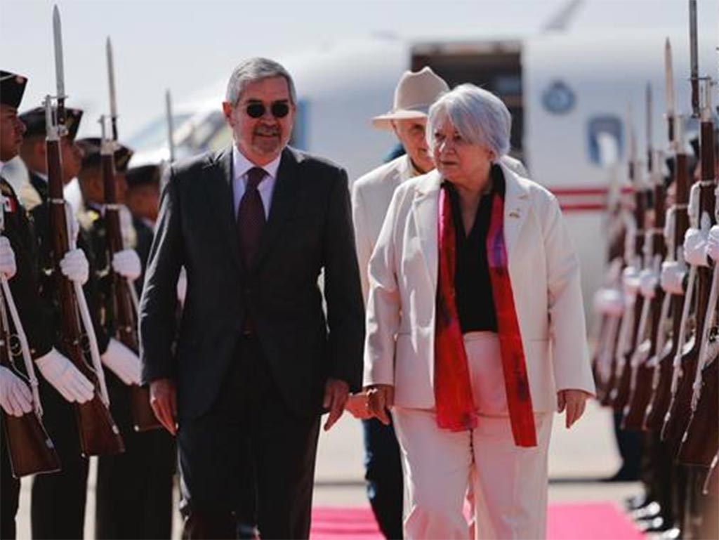 President of Mexico receives Governor-General of Canada